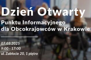 Dzień Otwarty Punktu Informacyjnego dla Obcokrajowców