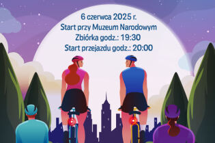 3. Krakowski Nocny Przejazd Rowerowy już 6 czerwca