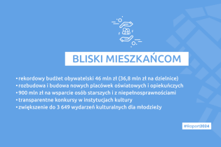 Kraków miastem otwartym i bliskim mieszkańcom