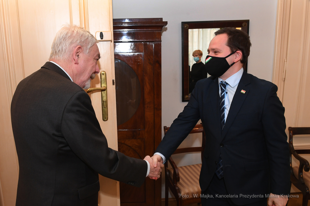 01jpg.jpg-Spotkanie z Konsulem Generalnym Węgier Tiborem Gerencsér  Autor: W. Majka