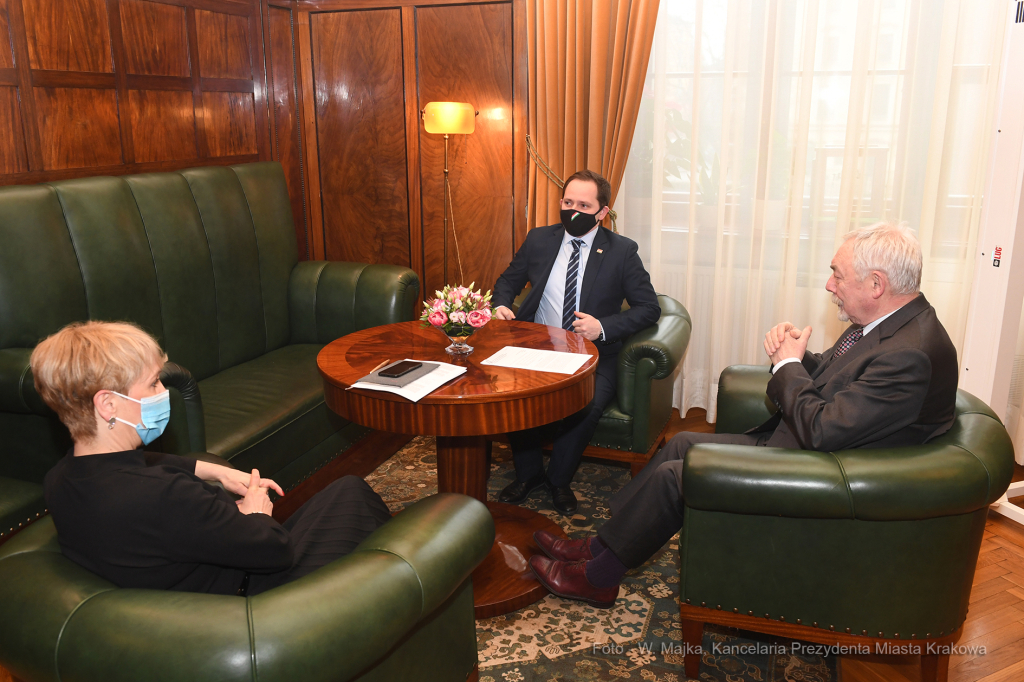 02jpg.jpg-Spotkanie z Konsulem Generalnym Węgier Tiborem Gerencsér  Autor: W. Majka