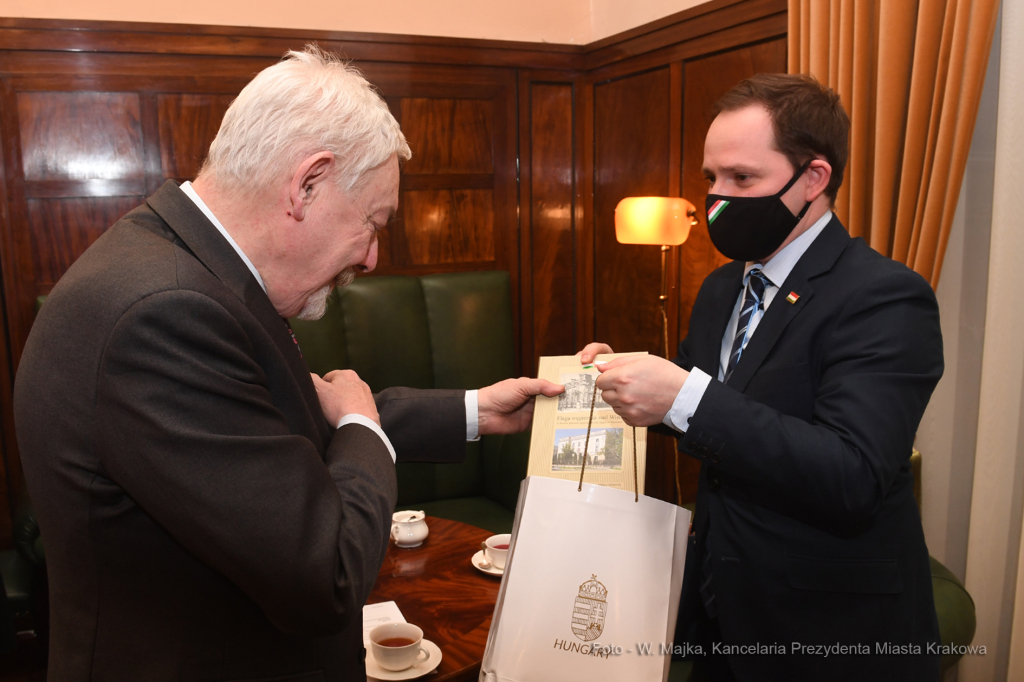07jpg.jpg-Spotkanie z Konsulem Generalnym Węgier Tiborem Gerencsér  Autor: W. Majka