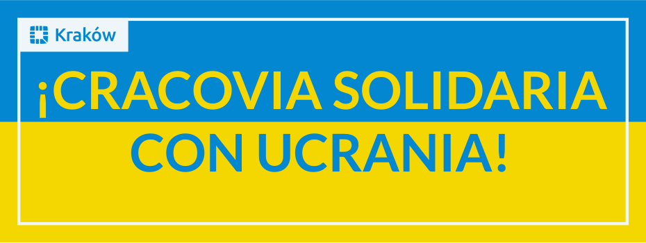 Cracovia solidaria con Ucrania