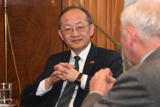 033jpg.jpg-Wizyta Ambasadora Boba L.J. Chena, Biuro Przedstawicielskie Tajwanu Autor: W. Majka