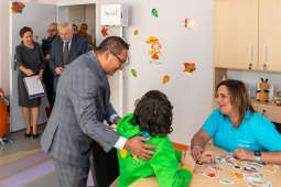 UNICEF, Majchrowski, wizyta, Topografów, 15, Radshed, Mustafa, Sarwar, Centrum Edukacyjno-Terapeuty