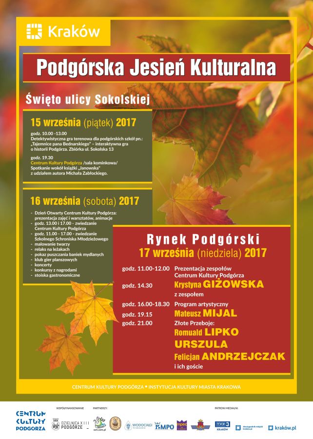 Podgórska Jesień Kulturalna 2017