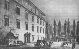 Pałac Wielopolskich w 1836 r.