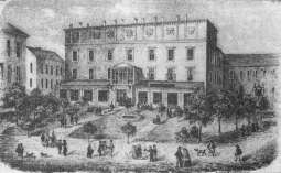 Pałac Wielopolskich ok. 1860 r.