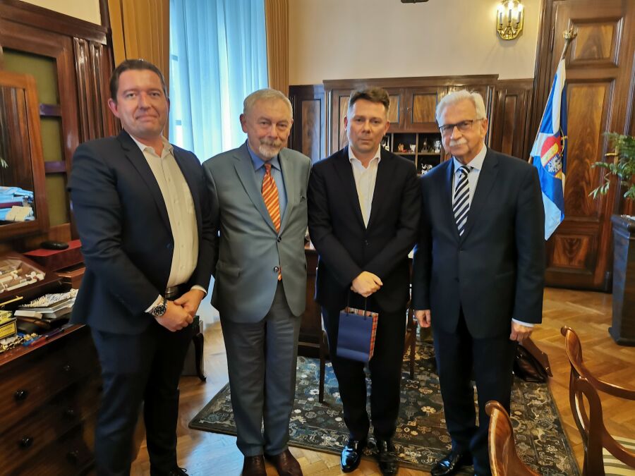 Wizyta przedstawicieli Wien Holding w Krakowie