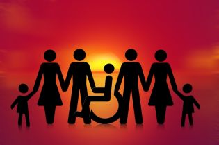 niepełnosprawni, włączenie społeczne. Fot. Pixabay