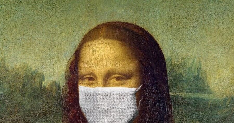Mona Lisa w masce