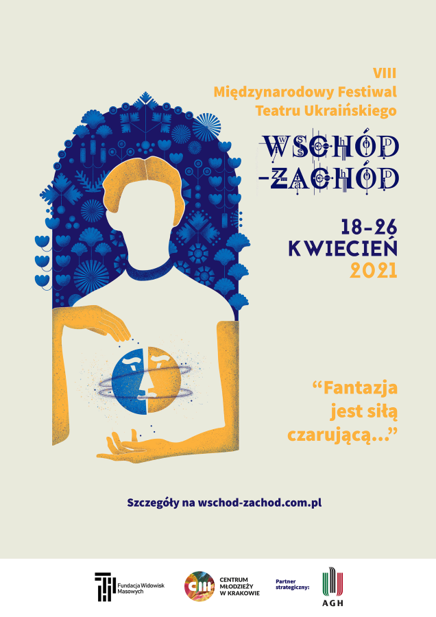 VIII Festiwal Teatru Ukraińskiego „Wschód-Zachód” plakat