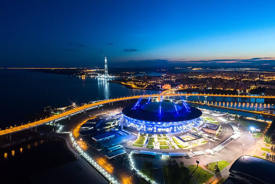 Stadion Sankt Petersburg - jeden z gospodarzy EURO 2020