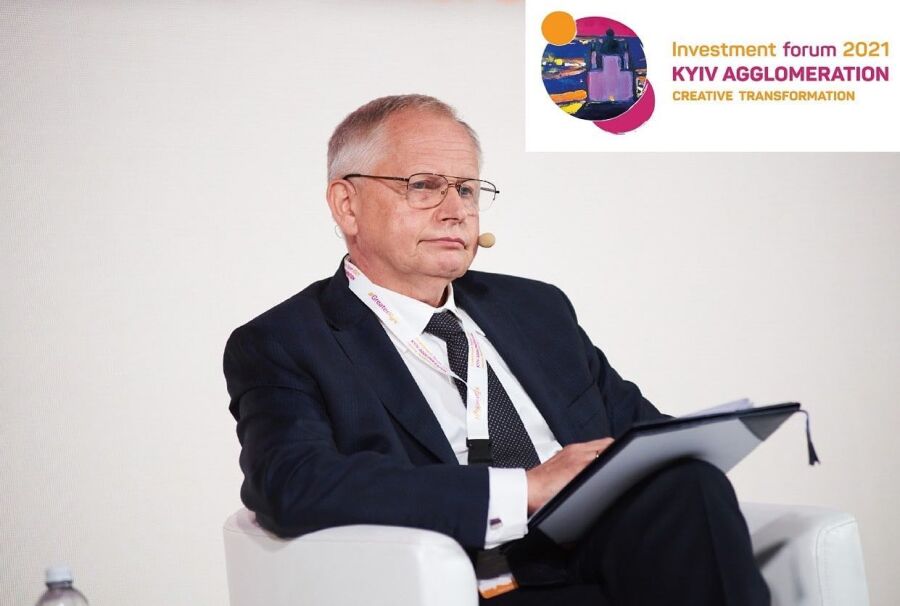Jerzy Muzyk podczas Kyiv Investment Forum 2021