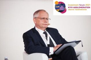 Jerzy Muzyk podczas Kyiv Investment Forum 2021. Fot. Kyiv Investment Forum