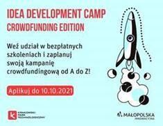 Idea Development Camp: crowdfunding edition  KPT