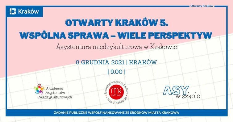 Otwarty Kraków wsparcie banner