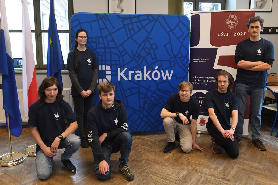 Uczniowie V LO po raz kolejny reprezentują Kraków na Moskiewskiej Olimpiadzie Metropolii
