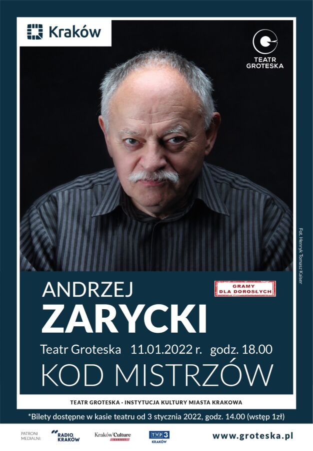 Andrzej Zarycki w Teatrze Groteska