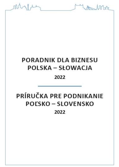 Poradnik Polsko Słowacka Izba Przemysłowo Handlowa - okładka