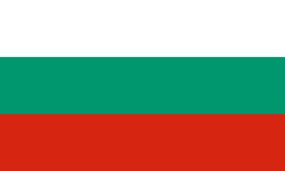 Flaga z Bułgarii