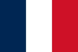 Flaga Francji . Fot. domena publiczna