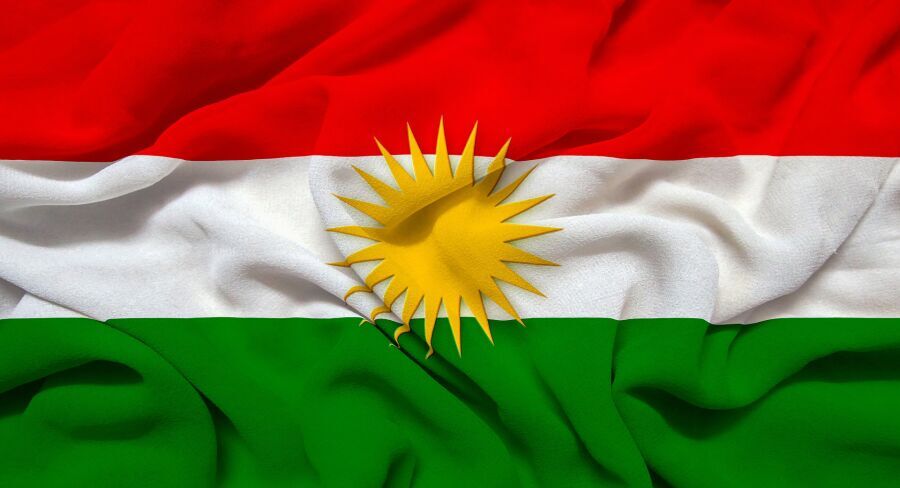 Flaga Kurdystanu