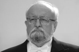 Krzysztof Penderecki . Fot. W. Majka - Urząd Miasta Krakowa