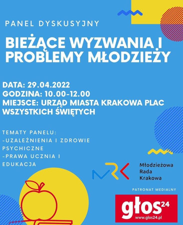 materiały Młodzieżowej Rady Krakowa