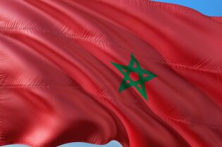 Flaga Maroka. Fot. pixabay.com