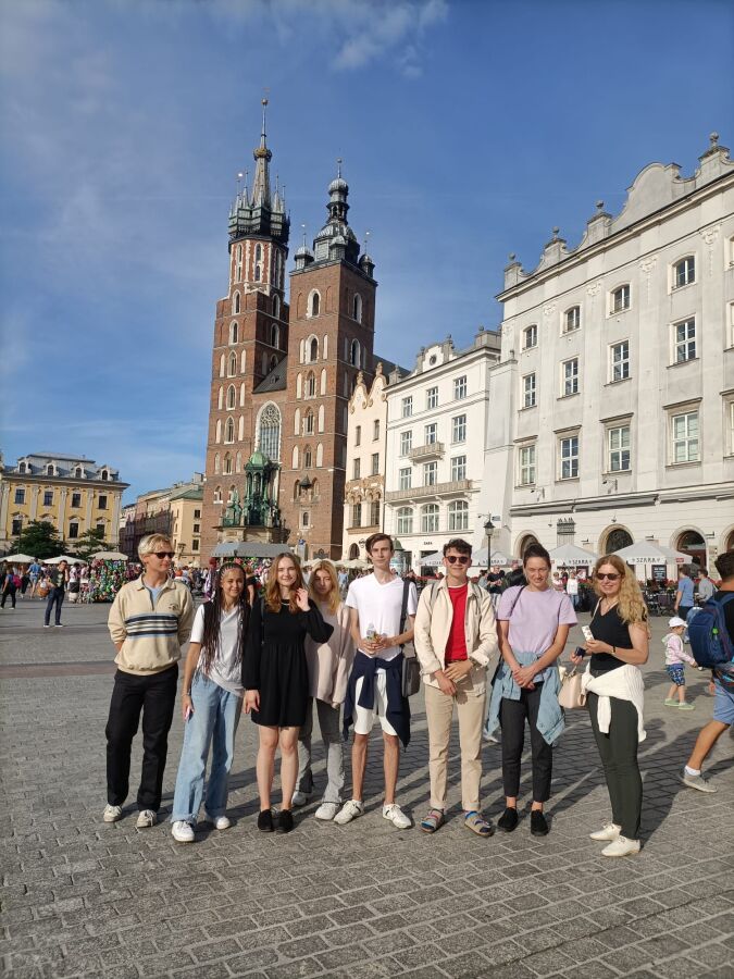 Wizyta młodzieży z Lipska w ramach projektu współpracy 