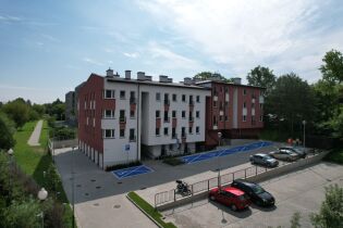 Blok komunalny przy ul. Fredry. Fot. Zarząd Inwestycji Miejskich w Krakowie