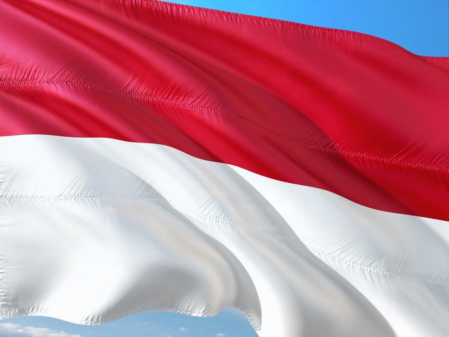 Flaga Indonezji 