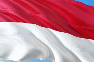 Flaga Indonezji 