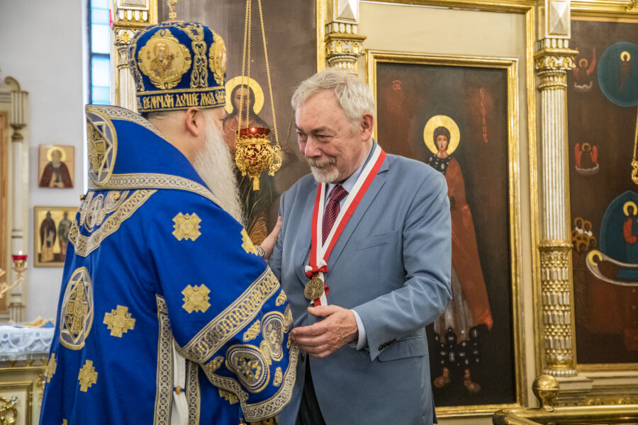 Jacek Majchrowski odznaczony Medalem Świętej Równej Apostołom Marii Magdaleny