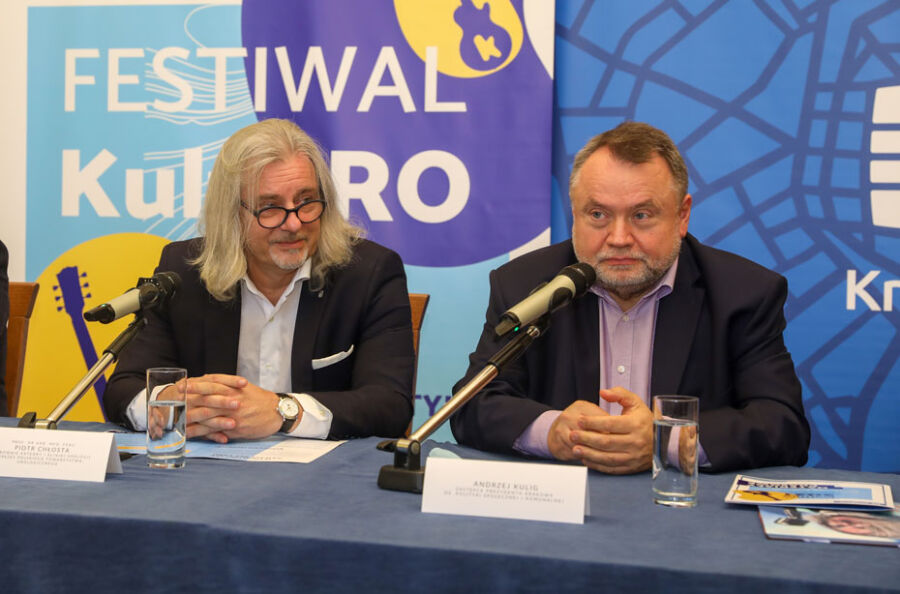 Konferencja przed Festiwalem KultURO: Piotr Chłosta i Andrzej Kulig