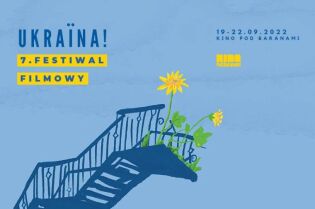 Plakat Festiwalu Filmowego Ukraina! w Kinie pod Baranami. Fot. Kino od Baranami 