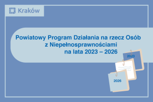 Powiatowy Program Działania na rzecz Osób z Niepełnosprawnościami na lata 2023 – 2026 - konsultacje społeczne. Fot. Kraków Bez Barier