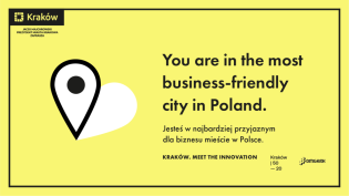 Kraków – a city of innovation! The Kraków. Meet the Innovation campaign starts. Photo Krakow Convention Bureau