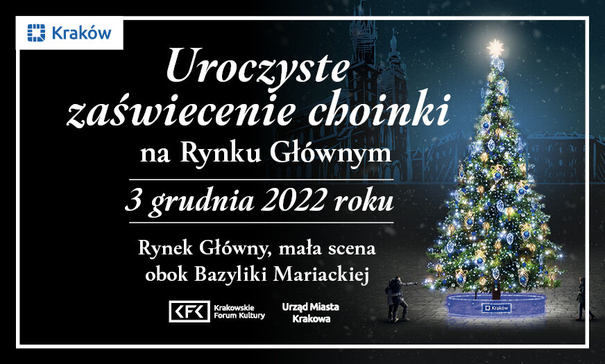 uroczyste zaświecenie choinki, rynek główny 