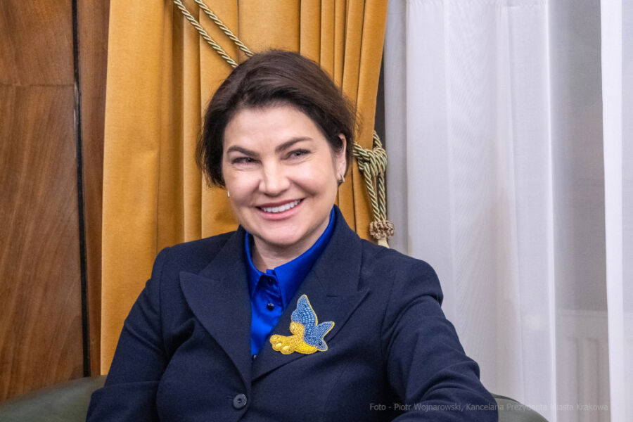 Była Prokurator Generalna Ukrainy z wizytą u Prezydenta Krakowa