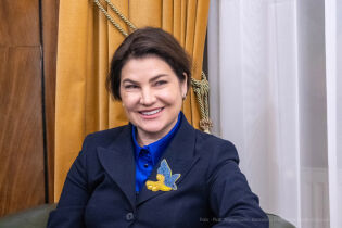 Była Prokurator Generalna Ukrainy z wizytą u Prezydenta Krakowa. Fot. Piotr Wojnarowski - Kancelaria Prezydenta