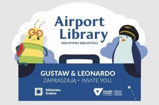 Odlotowa Biblioteka /  Airport Library. Fot. Biblioteka Kraków