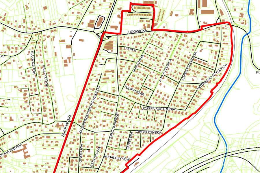 plan miejscowy Jugowice