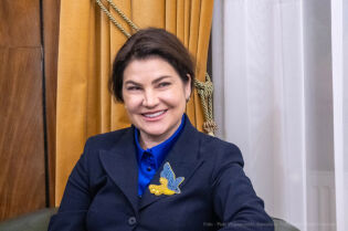 Ірина Венедіктова з візитом у президента міста Кракова. Фото Пьотр Войнаровськи