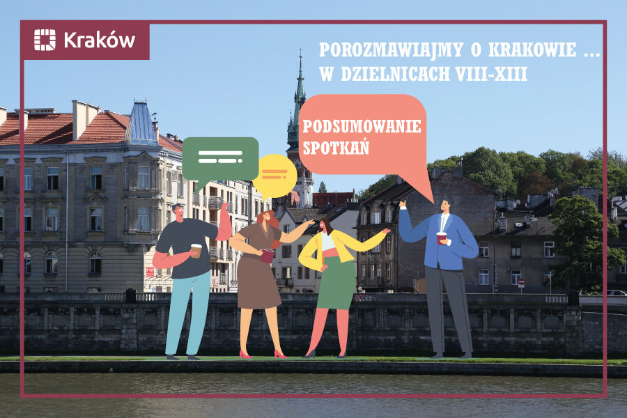 Porozmawiajmy o Krakowie w dzielnicach VIII-XIII - podsumowanie spotkań