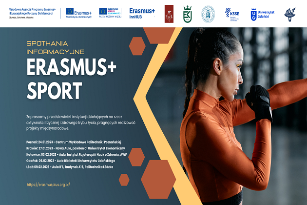 Spotkanie informacyjne Erasmus+Sport
