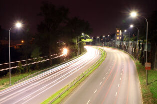 LED, ulica, oświetlenie. Fot. Zarząd Dróg Miasta Krakowa