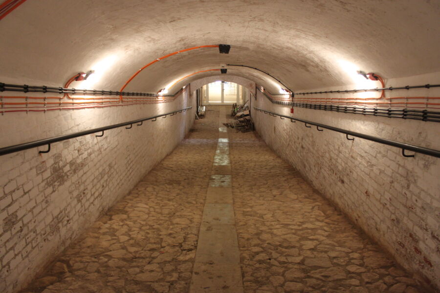 Fort Borek wnętrze