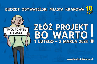 Budżet obywatelski 2023. Fot. budzet.krakow.pl